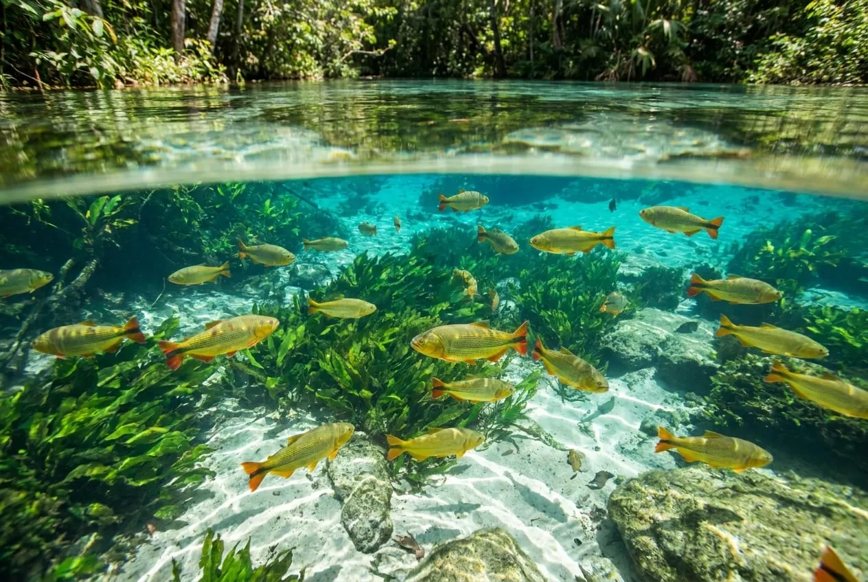 Aquário Natural em bonito