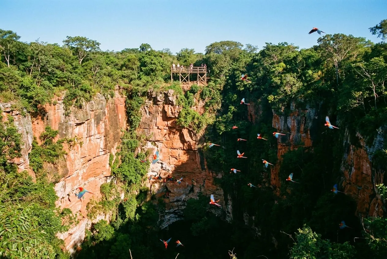 Buraco das Araras em bonito