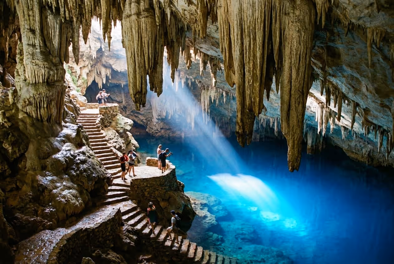 Gruta do Lago Azul em bonito