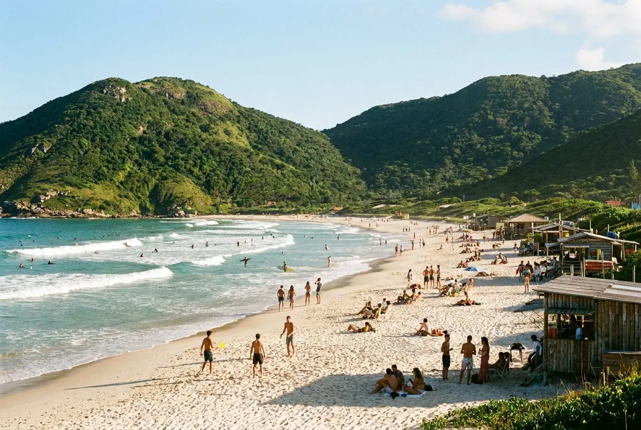 Praia Mole em florianopolis
