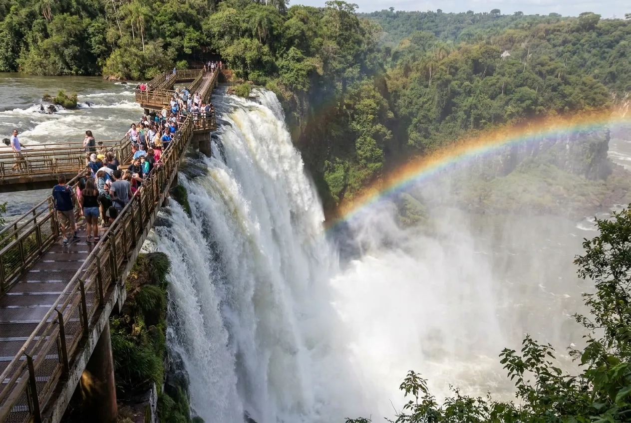 Cataratas do Iguaçu — lado argentino em foz do iguacu