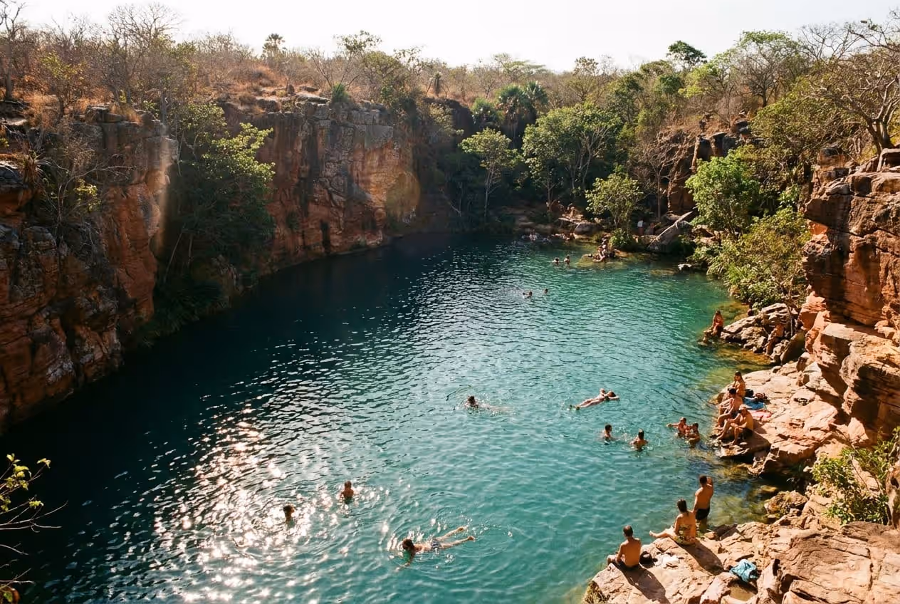 Buraco Azul em jericoacoara
