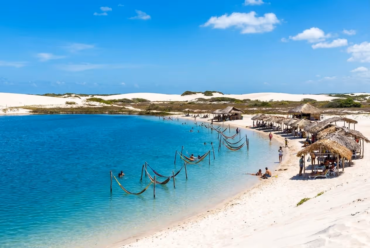 Lagoa Azul em jericoacoara