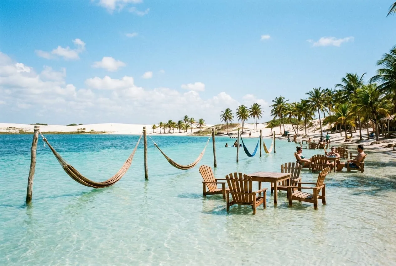 Lagoa do Paraíso em jericoacoara