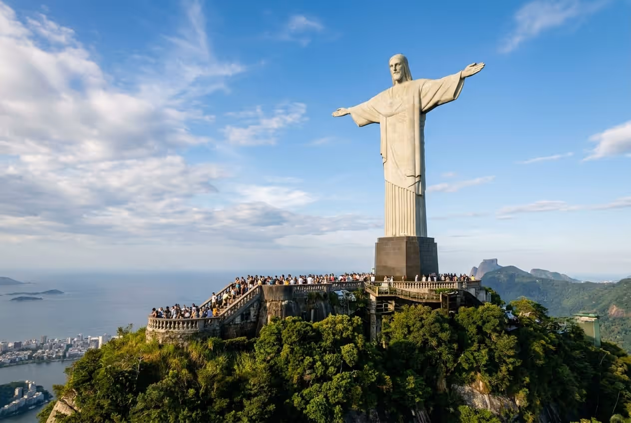Cristo Redentor em rio de janeiro
