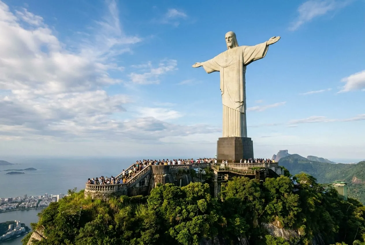 Cristo Redentor em rio de janeiro