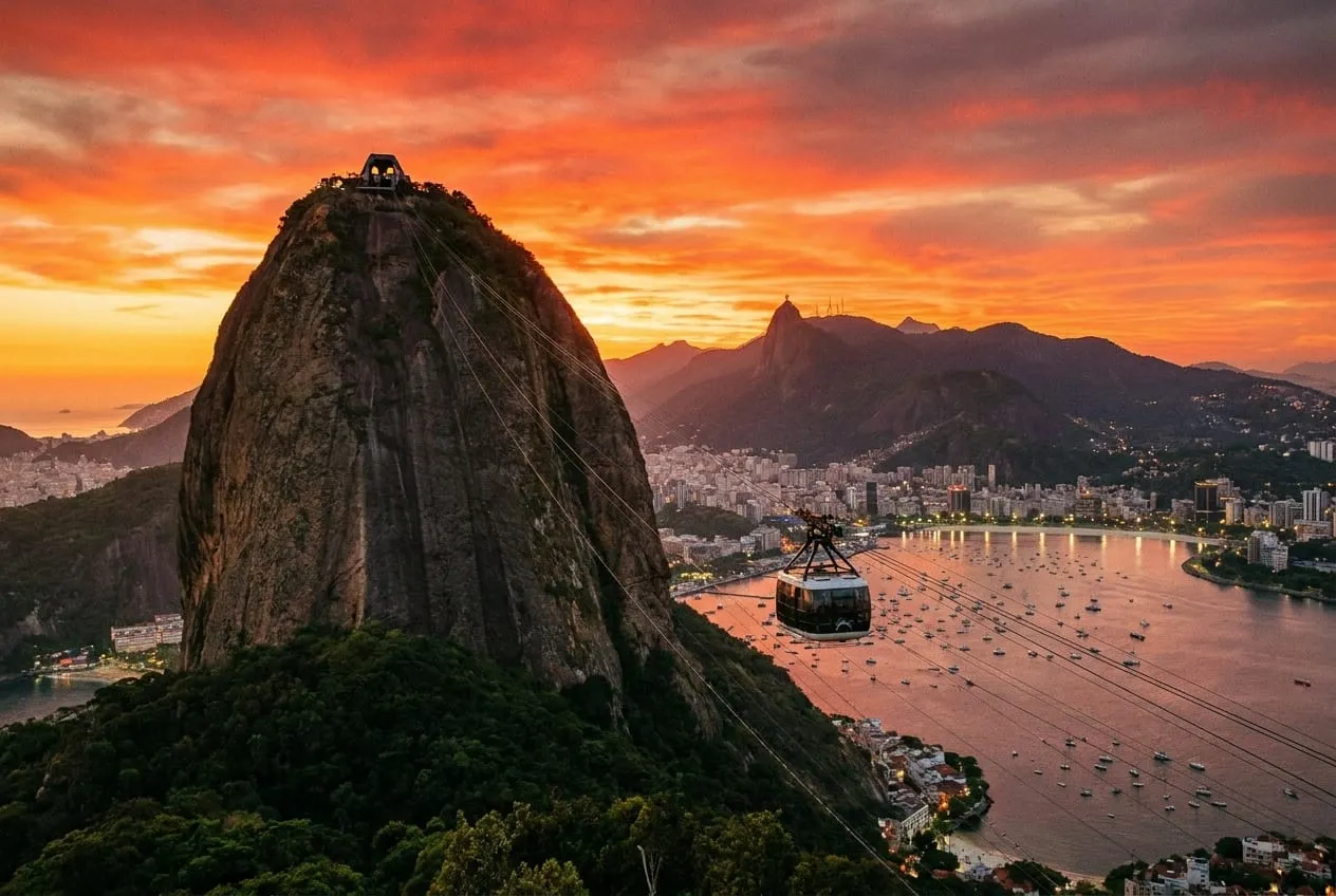 Pão de Açúcar em rio de janeiro