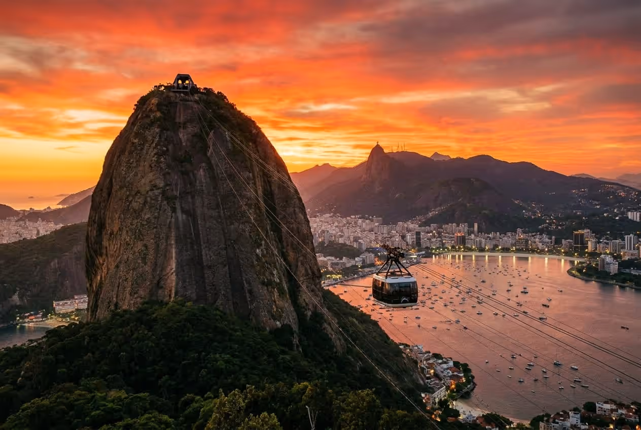 Pão de Açúcar em rio de janeiro