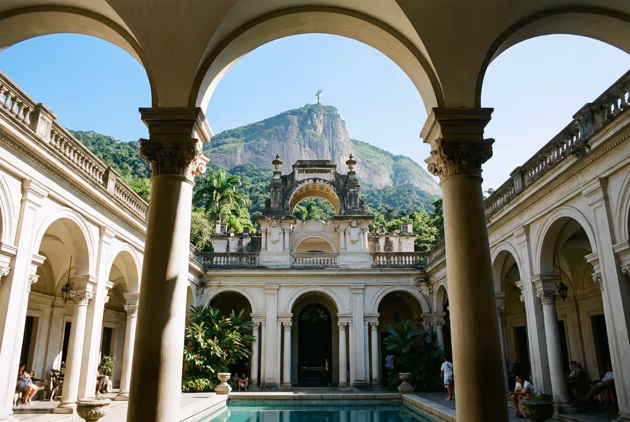 Parque Lage em rio de janeiro