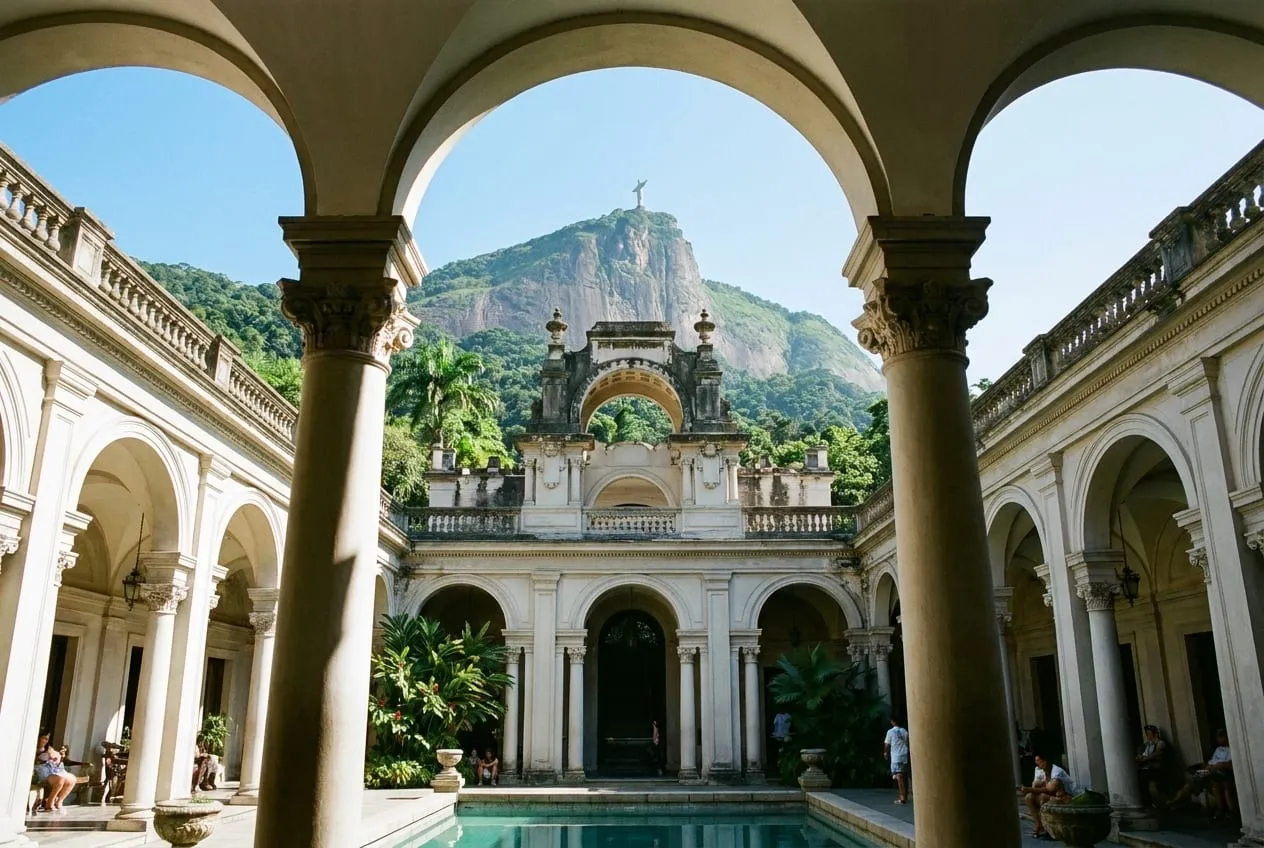 Parque Lage em rio de janeiro